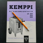 Kemppi LH 250 350 500 Hitsausmuuntajia esite 60-luku - pikkukuva 1