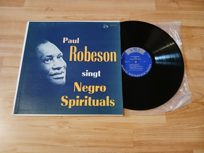 Paul Robeson – Paul Robeson Singt Negro Spirituals lp hieno