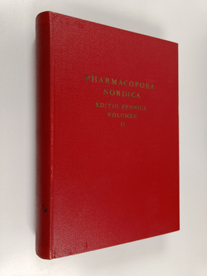 Pharmacopoea Nordica : editio Fennica Vol. 2