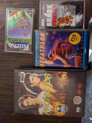 MSX kasettipelejä