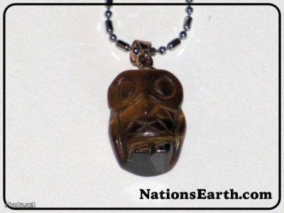 Pöllö Tiger's Eye Kaulakoru *UUSI*