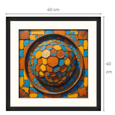 Uusi uniikki abstrakti art print taulu 40 cm x 40 cm