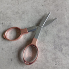 Uudet Ruusukultaiset Kokoontaittuvat Matkasakset (8,5 cm) - pikkukuva 1