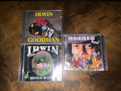 Irvin Goodman CD-levyt 3 kpl