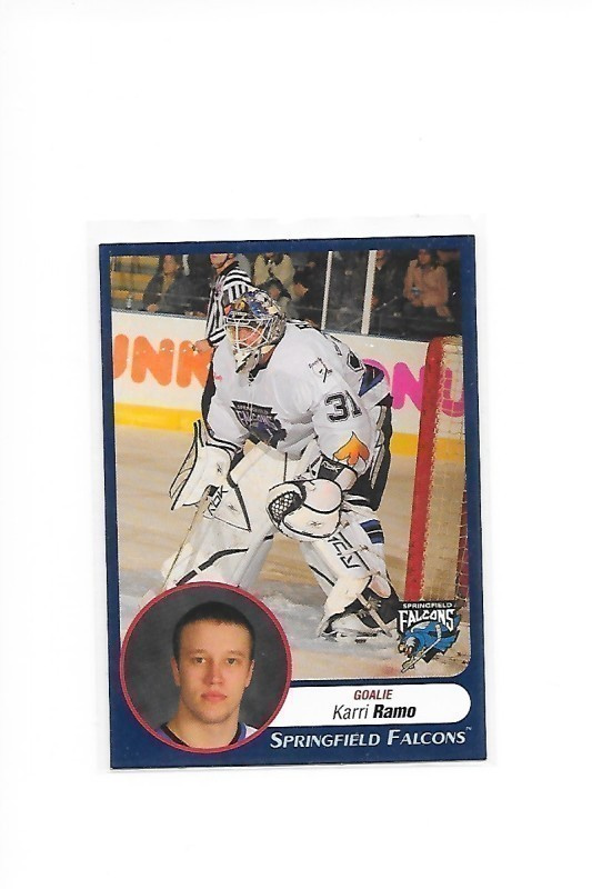 2006-07 Springfield Falcons #10 Karri Rämö Pelicans MV
