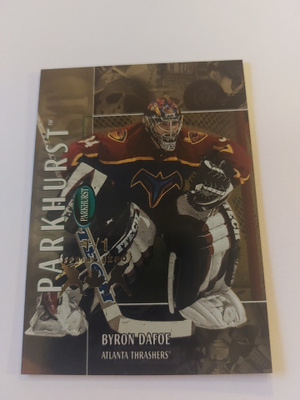 2002-03 Parkhurst #149 Byron Dafoe Expo 1/1