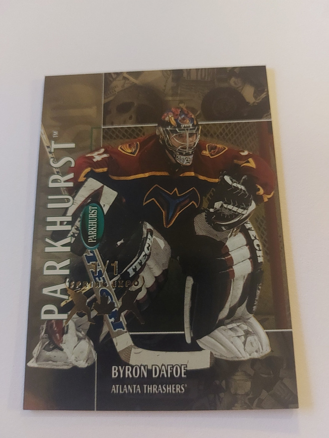2002-03 Parkhurst #149 Byron Dafoe Expo 1/1