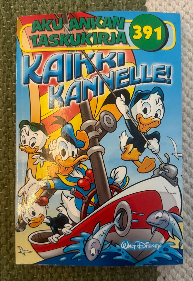AKU ANKAN TASKUKIRJA 391 - KAIKKI KANNELLE!