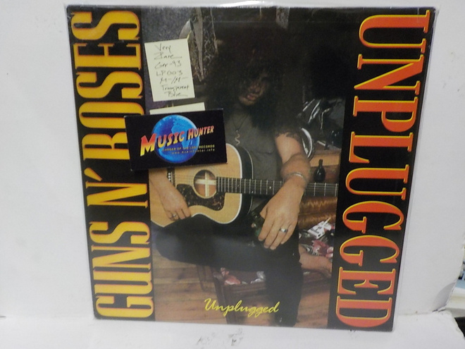 GUNS N ROSES - UNPLUGGED FER -93 M-/M- LP VERY RARE
