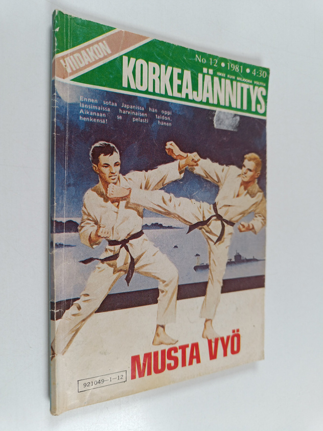 Viidakon Korkeajännitys 12/1981 : Musta vyö