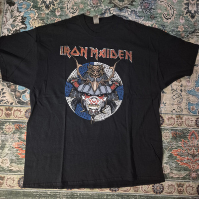 Iron Maiden Senjutsu Finland promopaita