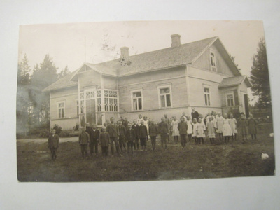 VANHA Postikortti Honkilahti 1922