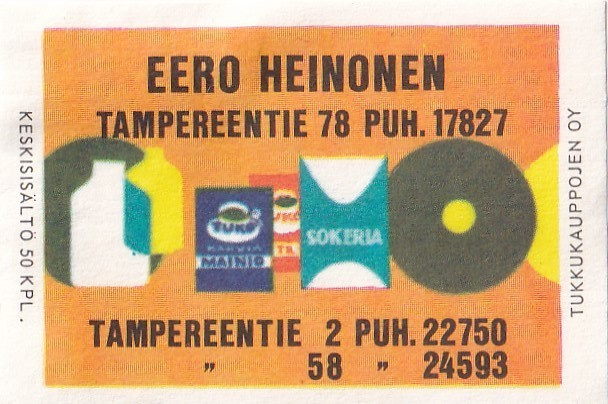 Eero Heinonen, Tampereentie 78   .b480