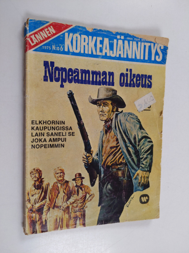 Korkeajännitys 6/1975 : Nopeamman oikeus