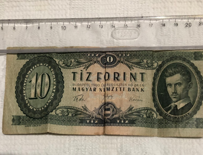 10 FORINT paperiraha