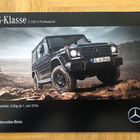 Hinnasto & lisävarusteet Mercedes W463 G 350 d Professional - pikkukuva 1