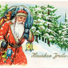 Vanha kortti, joulupukki - pikkukuva 1