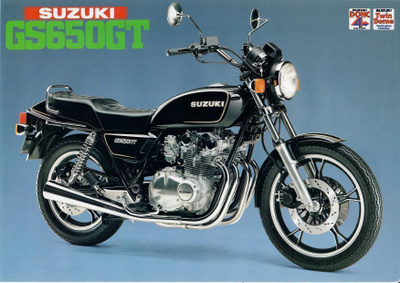 Suzuki GS650GT 1981 – eng.kielinen esite (MINT)