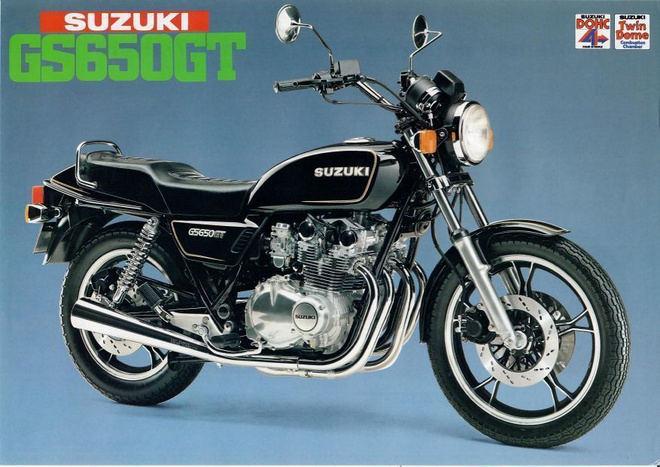 Suzuki GS650GT 1981 – eng.kielinen esite (MINT)