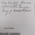 Viljo Rönkkö : Savolaisena Satakunnassa (signeerattu, tek... - pikkukuva 2