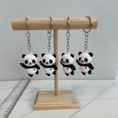 UUSI! Suloinen Mini Panda -Avaimenperä