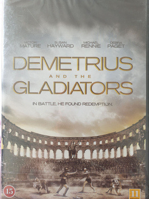 Demetrius And The Gladiators DVD UUSI