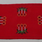 Retro käsinkirjailtu joululiina - kaitaliina 36 cm x 29 cm - pikkukuva 3