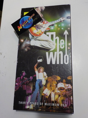 THE WHO - THIRTY YEARS OF MAXIMUM R & B 4CD LONGBOX