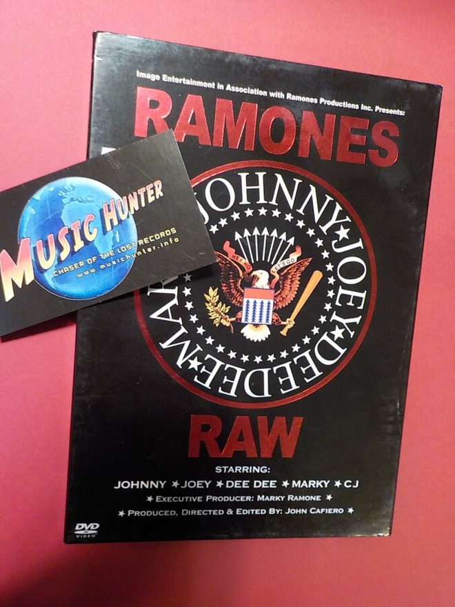 RAMONES - RAW DVD