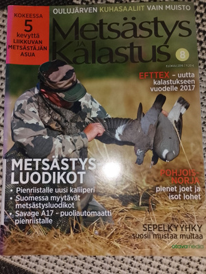 Metsästys ja kalastus 8/2016