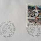 Hannes Kolehmainen FDC ensipäivä 9.10.1989 - pikkukuva 2