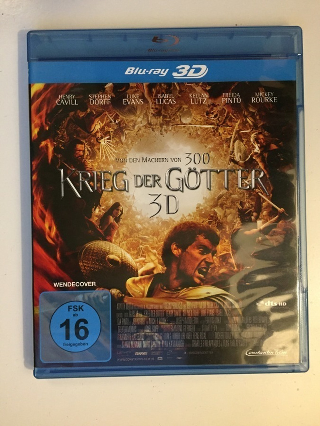 Immortals - Uncut (Blu-ray 3D) Henry Cavill [2011]