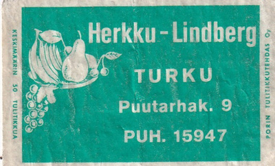 Turku, Herkku - Lindberg   3/16
