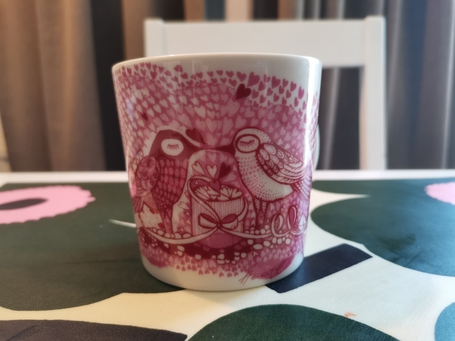 Arabia Teema Love, muki, Heini Riitahuhta