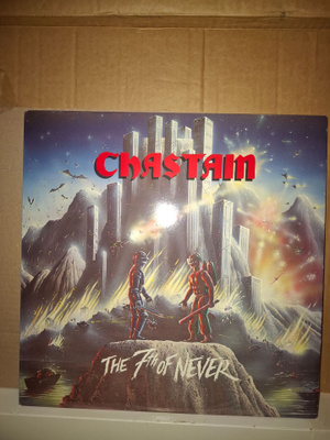 CHASTAIN - The 7th Of Never LP - Leviathan USA 1987