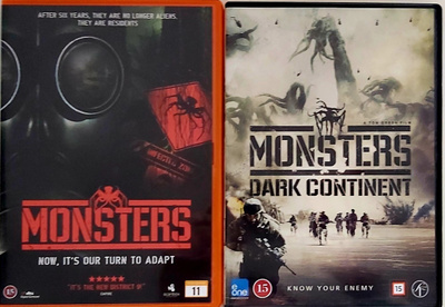 MONSTERS & MONSTERS - DARK CONTINENT DVD (2 X 1 DISC)