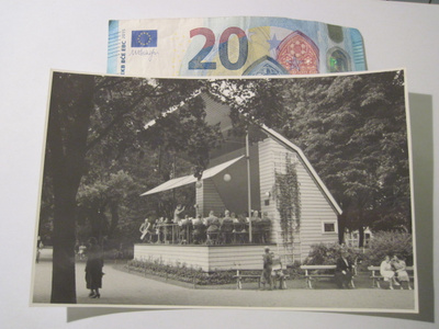 VANHA Valokuva Viipuri 1930-luku Sotilasorkesteri ym