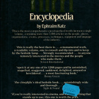EPHRAIM KATZ The International Film Encyclopedia 1982 - pikkukuva 2