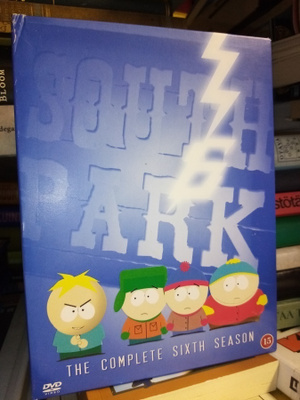 3DVD SOUTH PARK TUOTANTOKAUSI 6 ( SIS POSTIKULU )
