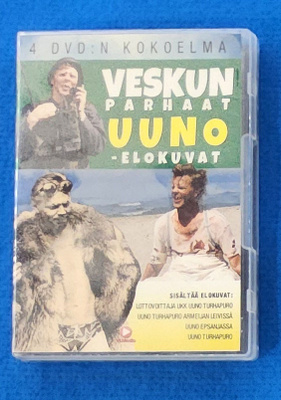 Veskun parhaat Uuno - elokuvat (4 dvd box)
