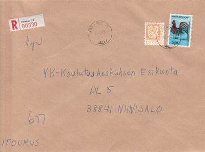 Postileima, Kirjattu, VARKAUS  10
