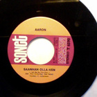 AARON  ::  SAANHAN OLLA HÄN / PRINSESSA :: VINYYLI 7"   1975 - pikkukuva 1