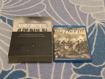 Band of Brothers DVD ja The Pacific Blu-Ray