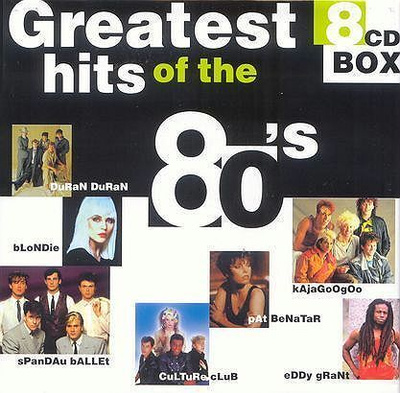 GREATEST HITS OF THE 80´S (8-CD), 144 hittiä 1980-luvulta