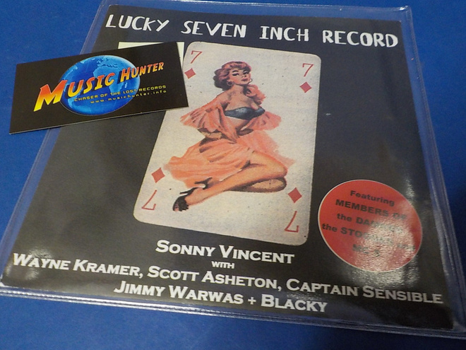 SONNY VINCENT - LUCKY SEVEN INCH RECORD M-/M- 7'' EP