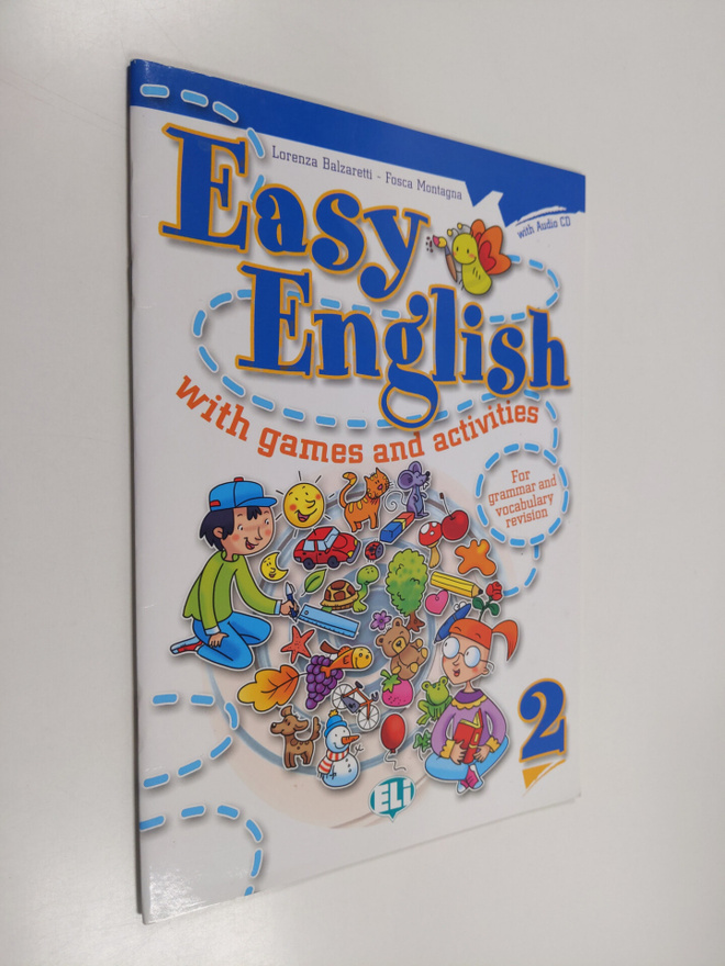 Lorenza Balzaretti ym. : Easy english : with games an act...