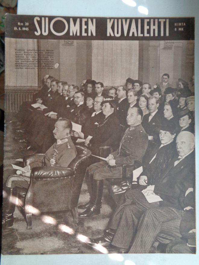 Suomen Kuvalehti Nro 20/1945 (29.6)