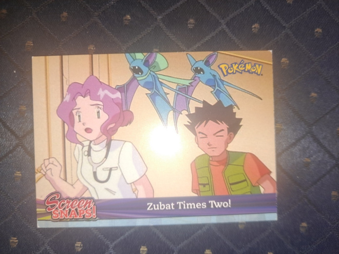 Screen Snaps! Snap 08 Pokémon Blue Topps card