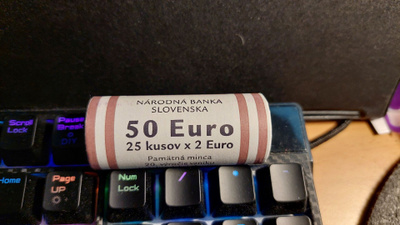 2011 Slovakia Visegrad rulla UNC