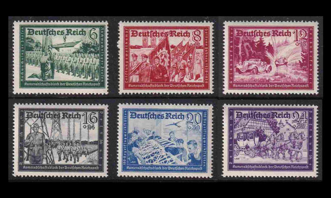 Reich 773-8 ** Hyväntekeväisyys toveruus (1941)